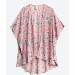 Caley Open Front Woven Kimono